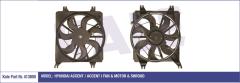 FAN MOTORU DAVLUMBAZLI HYUNDAI ACCENT-ACCENT 1 120W-312mm