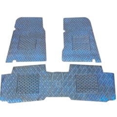 DEKORATİF PASPAS KAUÇUK/BEZLİ M131 DKŞ MAVİ