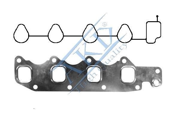 MANIFOLT CONTA TAKIMI EMME EGZOZ 1.2 8V AVEO 96325689 13185000
