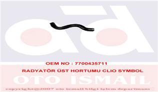 RADYATÖR ÜST HORTUMU RENAULT CLIO 2 98 05 CLIO SYMBOL 00 05 KANGOO 97 1.4 E7J K7J
