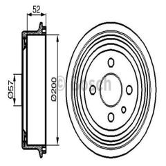 ARKA KAMPANA VECTRA A 89 95 ASTRA F 91 98 1.4-1.6-1.8-2.0 LACETTI 05 13 242x200x53x100 4DL 568054-91024352