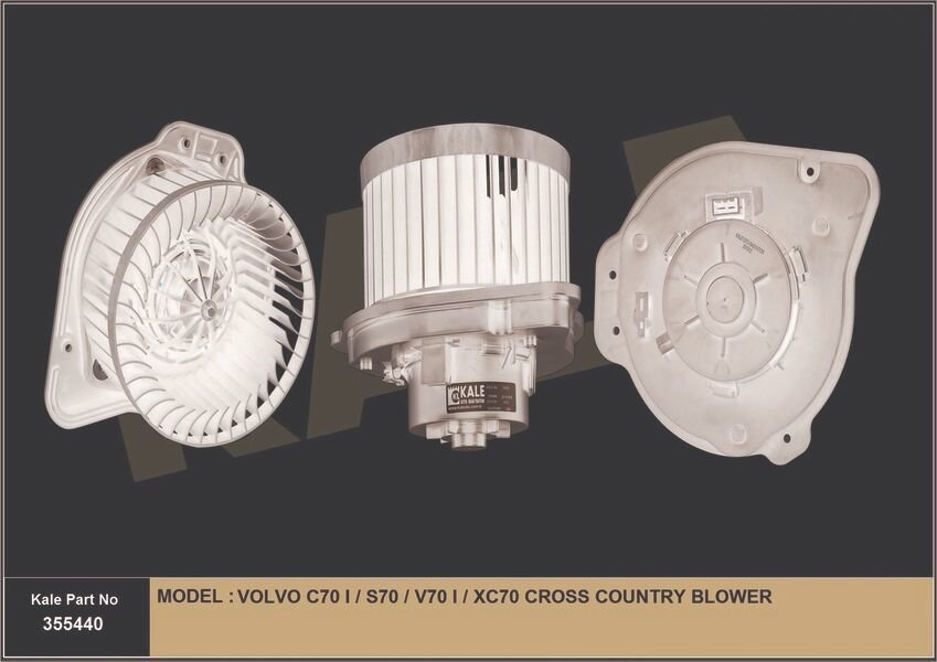KALORİFER MOTORU VOLVO C70 1-S70-V70 1-XC70 CROSS COUNTRY BLOWER