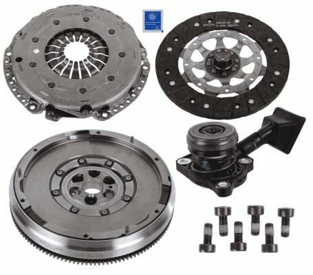 DEBRİYAJ VOLANLI KİT VOLANT SET RULMAN P207-P208-P308-P508-P2008-P3008-P5008-C3-C4-C5-DS3-DS4-DS5 OYNAR Euro5 1.6 HDI DV6C