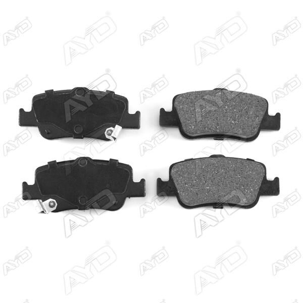 ARKA FREN BALATA TOYOTA AURIS. COROLLA 1.33L 1.6L 1NR-FE 1ZR-FAE NRE180 ZRE181 ZRE185 12- 1.4L 1ND-FTV D-4D NDE150 NDE180 07-