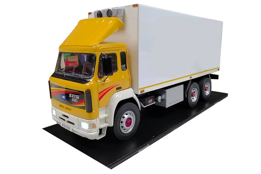 MAKET BOY:76-YÜKSEKLİK:32 CM 1:10 ÖLÇÜ FATİH KAMYON IŞIKLI