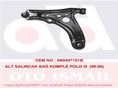 ALT SALINCAK SAĞ KOMPLE POLO 3 98-00