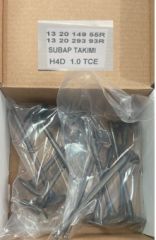 SUBAP TAKIMI EMME-EGZOZ CLIO 5 19 TALIANT 21 MEGANE 4 15 DACIA DUSTER 2 19 1.0TCE H4D 12V IN-EX KISA TİP
