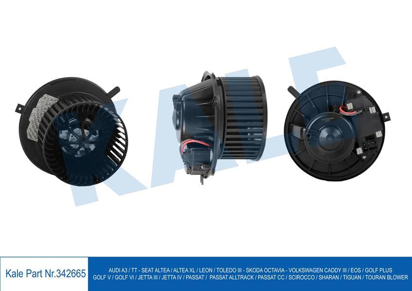 KALORİFER MOTORU 12V GOLF 5 03-08 -JETTA 3 05-10 -TOURAN 03-10 A3-LEON-TOLEDO-ALTEA OTOM.-KLİM