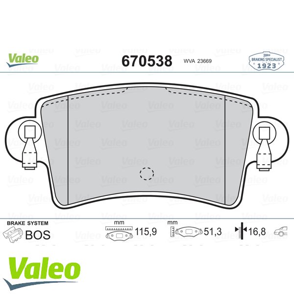 ARKA FREN BALATASI RENAULT MASTER 2 01 06 OPEL MOVANO A 01 06