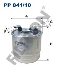 YAKIT FILTRESI MERCEDES OM640 OM642 OM651 W169 W245 W204 W212 X164 W164 X204 W221 W222 B906