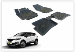 PASPAS 3D X-MAT HAVUZLU RENAULT CAPTUR 13 SİYAH