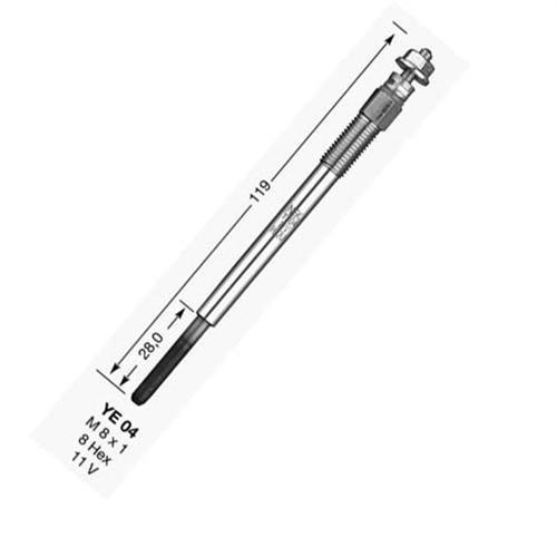 KIZDIRMA BUJİSİ VİDALI P107-P206-P307-P207-P206-P307-P407-PARTNER 2-C4-C5 2-C3 2-BERLINGO 2-3-C1-C2-C3-XSARA 2-FIESTA 4-FUSION-FOCUS 2-CMAX DV4TD 1.4HDI-DV6 1.6HDI-1.4TDCI-1.6TDCI