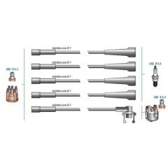 BUJİ KABLO TAKIM R11 TX 88-FLASH 1.7 88-92 -R21 1.7 F2N