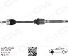 KOMPLE AKS ÖN SAĞ DISCOVERY 3 L319 DISCOVERY 4 L319 R.R SPORT 1 L320 997MM