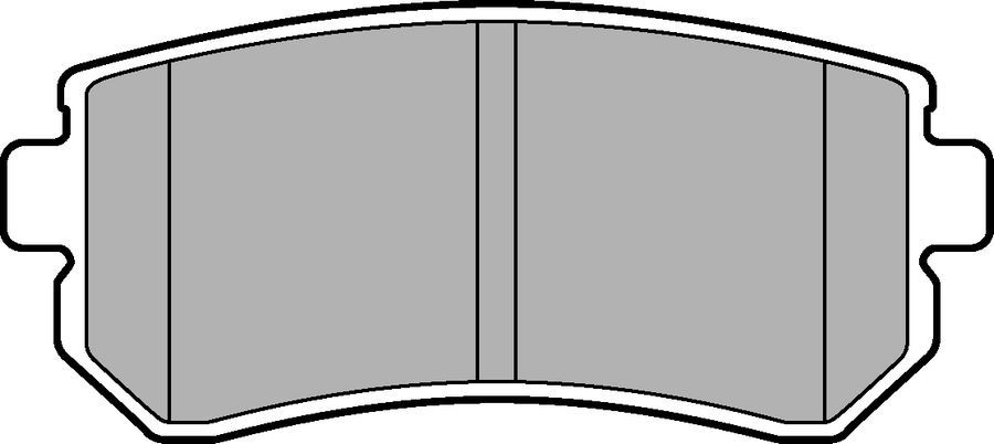 ARKA BALATA HYUNDAI İ20 1.2-1.4 CRDİ-1.6 08 İ30 1.4-1.6-2.0 08 İX35 10 TUCSON SPORTAGE 10