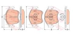 ÖN FREN BALATASI MEGANE 3 09> SCENIC 3 09>FLUENCE 10>DUSTER 10> LODGY 12> CAPTUR 1 13>1.5 DCI 1.6 16V