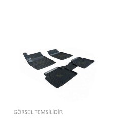 PXM-OP31 PERFLEX 3D X-MAT HAVUZLU PASPAS SİYAH OPEL INSIGNIA 2019 3D X-MAT 5 PCS