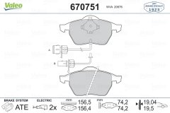 ÖN BALATA FİŞLİ BÜYÜK TİP PASSAT-A4-A6 97-04 GDB1307