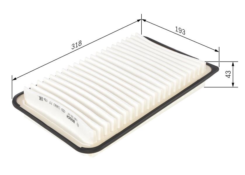 HAVA FİLTRESİ TOYOTA CAMRY 3.0 V6 186HP 01-05