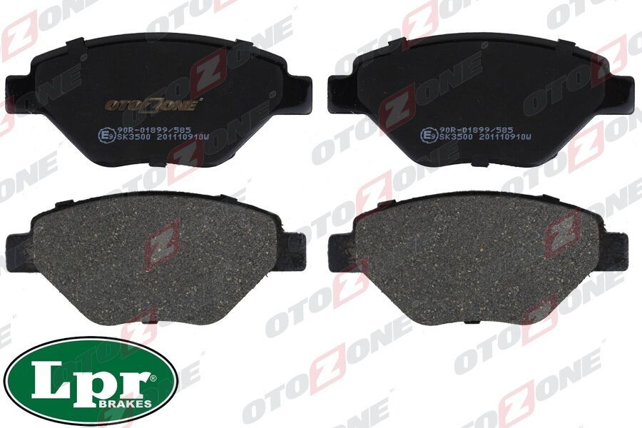 ÖN FREN BALATASI MEGANE 2 02 08 1.4 54x122x18