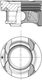 PISTON SEGMAN STANDART 83.00mm MERCEDES M270.910 W176 W246 C117 X156