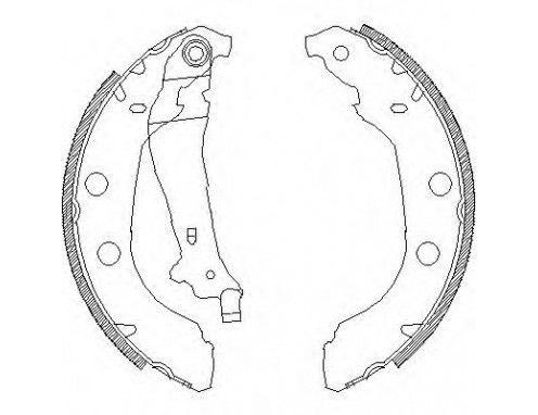 FREN BALATASI ARKA CLİO