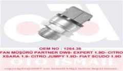 FAN MÜŞÜRÜ PARTNER DW8- EXPERT 1.9D- CITRO XSARA 1.9- CITRO JUMPY 1.9D- FIAT SCUDO 1.9D