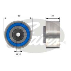 TRİGER AVARA GERGİ RULMANI PEUGEOT 407-607-CITROEN C6-C5 2.7 3.0 HDI