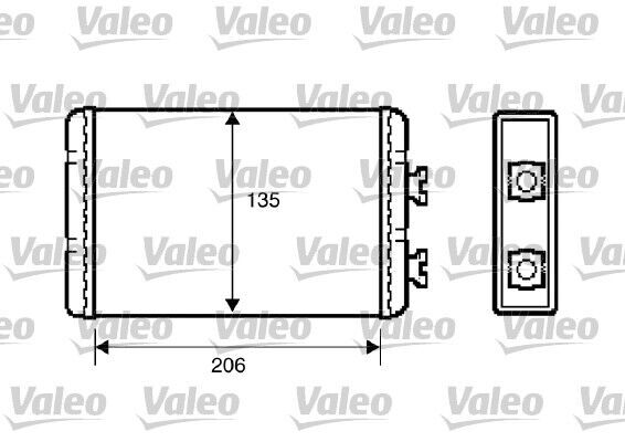 KALORIFER RADYATORU BMW E46 98>05 E83 06>11