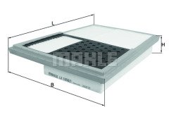 HAVA FILTRESI SOL MERCEDES OM642 X164 W204 W211 W221 W251
