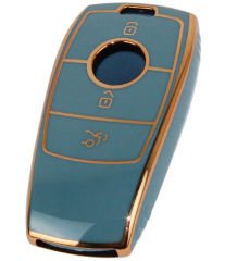 KONTAK ANAHTAR KUMANDA KORUYUCU KILIF TPU GRİ MERCEDES C200 D