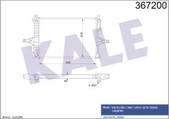 MOTOR SU RADYATÖR VOLVO S60 01 10 S80 98 06 V70 00 07 XC70 00 07
