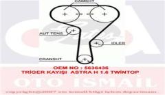 TRİGER KAYIŞI 146x240 OPEL ASTRA H Z16XEP 04 ASTRA J A16XER VECTRA C 05 CHEVROLET CT1077