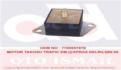 x MOTOR TAKOZU TRAFIC EM. ÇAPRAZ DELİKLİ 89-05