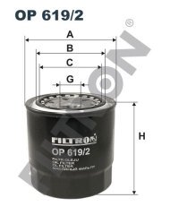 YAĞ FİLTRESİ TOYOTA COROLLA IX VERSO 2.0 D-4D 90HP 01/02-05/04 OP619.2