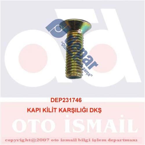 KAPI KİLİT KARŞILIĞI CİVATASI M131 DKŞ