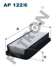 HAVA FİLTRESİ HYUNDAI ACCENT ERA 1.5L D4FA CRDi dizel 4 silindir 06-10 / KIA RIO 1.5L CRDİ 4 silindir 05-