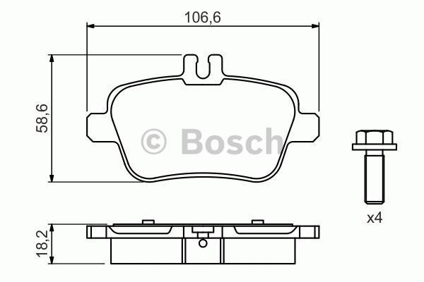 ARKA BALATA MERCEDES CLA 200-220-250 13 SLK 11 A CLASS-B CLASS 12