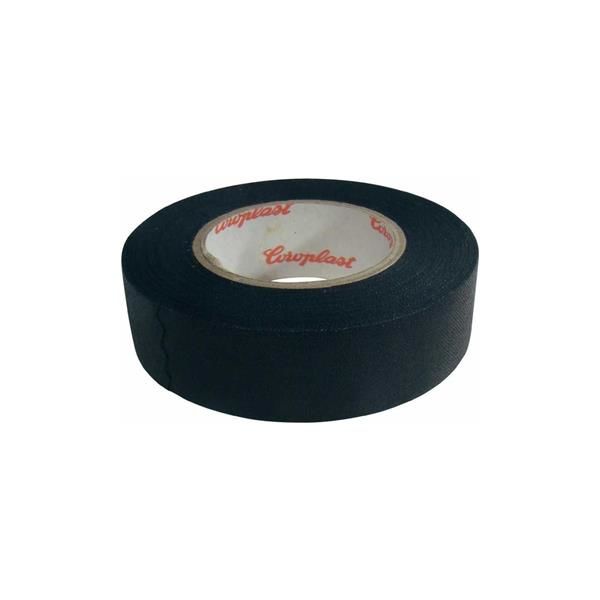 COROPLAST 839 TÜYSÜZ BEZ BANT SİYAH ALEV GECİKTİRİCİ ÖZELLİĞİNDE 19MMx15M 8 lik