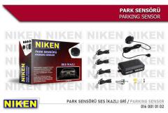 PARK SENSÖRÜ SES İKAZLI GRİ 22MM