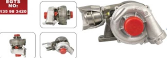 TURBO KOMPLE P206-P207-P307-P308-P407-PARTNER BERLINGO-C3-C4-SCUDU-FOCUS-CMAX 1.6 HDI (110 PS)