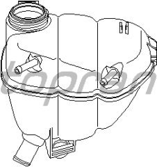 GENLEŞME KAVANOZU RADYATÖR EK SU DEPOSU OPEL VECTRA B 1.6i 16V-1.7TD-1.8i 16V-2.0i 16V-2.6i V6