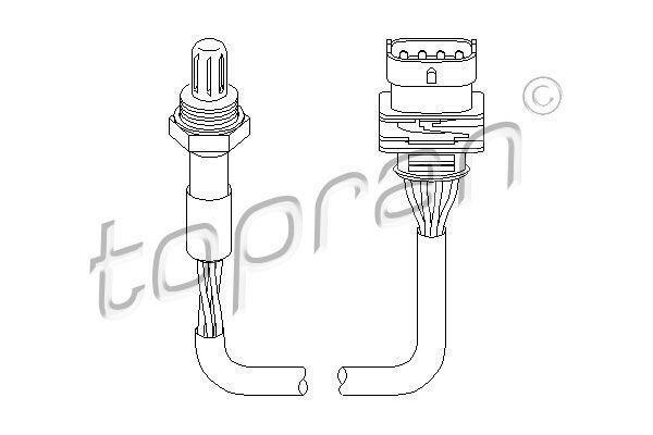 OKSİJEN SENSÖRÜ LAMBDA SONDASI ASTRA G-CORSA C-VECTRA B 1.4-1.6 Z14XE-Z16XE-Z16XEP