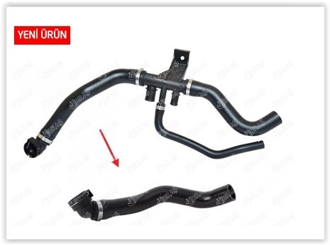 RADYATÖR ALT HORTUMU PLASTİK PARÇA HARİÇ FIAT DUCATO 3-BOXER 3-JUMPER 3 2.2 JTD. 110-120 HP