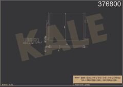 KLIMA RADYATORU BMW E46 M43 M52 M54 N40 N42 N45
