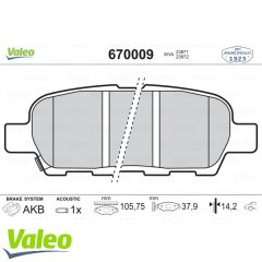 ARKA FREN BALATASI NISSAN QASHQAI J10 07>13 X-TRAIL 07>13 JUKE 10> RENAULT KOLEOS 08>