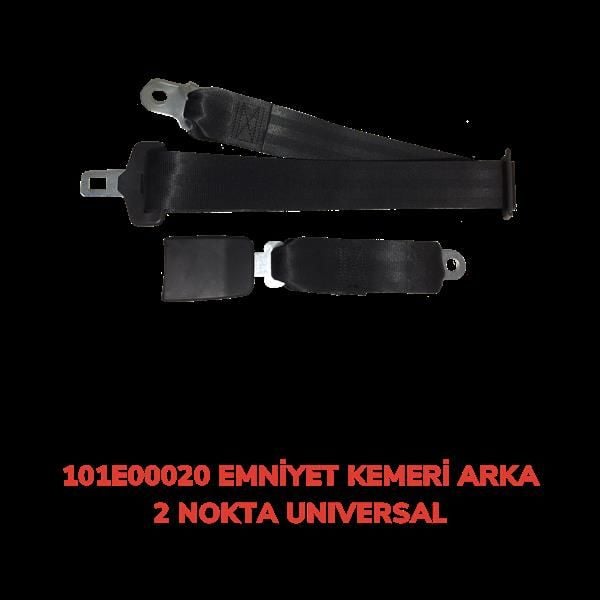 EMNİYET KEMERİ ARKA 2 NOKTA STATİK UNIVERSAL