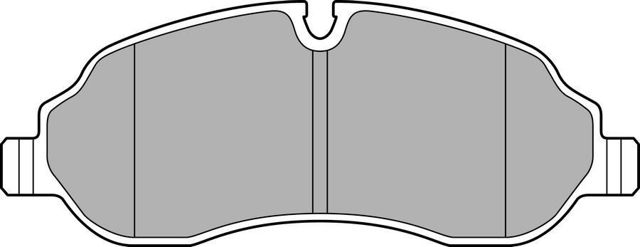 ÖN FREN BALATASI TRANSİT V363 TTG 14> ÇİFT TEKER FISLI