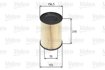 HAVA FİLTRESİ CMAX 07 FOCUS 2-3 04 1.6TDCI-1.8TDCI-2.0TDCI F0264000136-0986626809 VOLVO S40