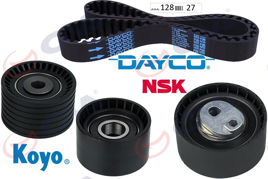 EKSANTRİK GERGİ KİTİ 128x270 LAGUNA 98-01 -MEGANE 99 -SCENIC 00-03 -ESPACE 3 1.8-2.0 16V K025507XS